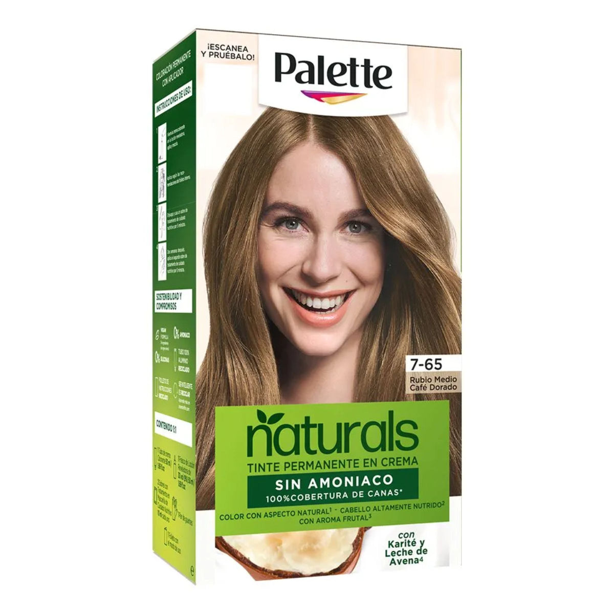 Palette Natural Tubo 7-65 Rubio Cafe Dor