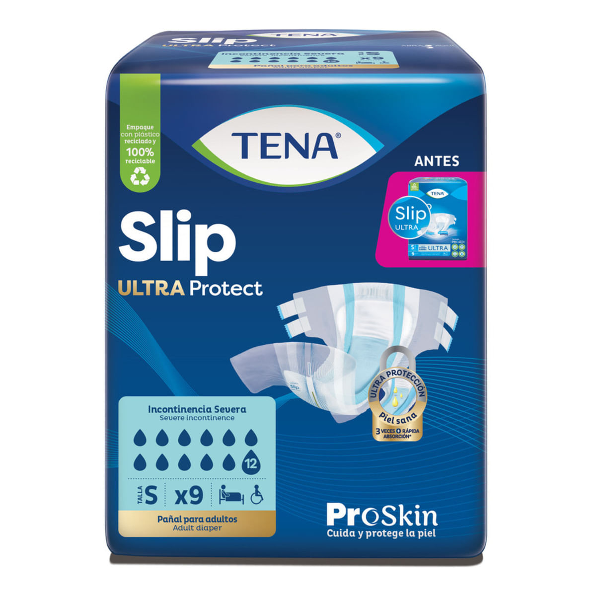 Pan.tena Slip Talla S 9 Uds