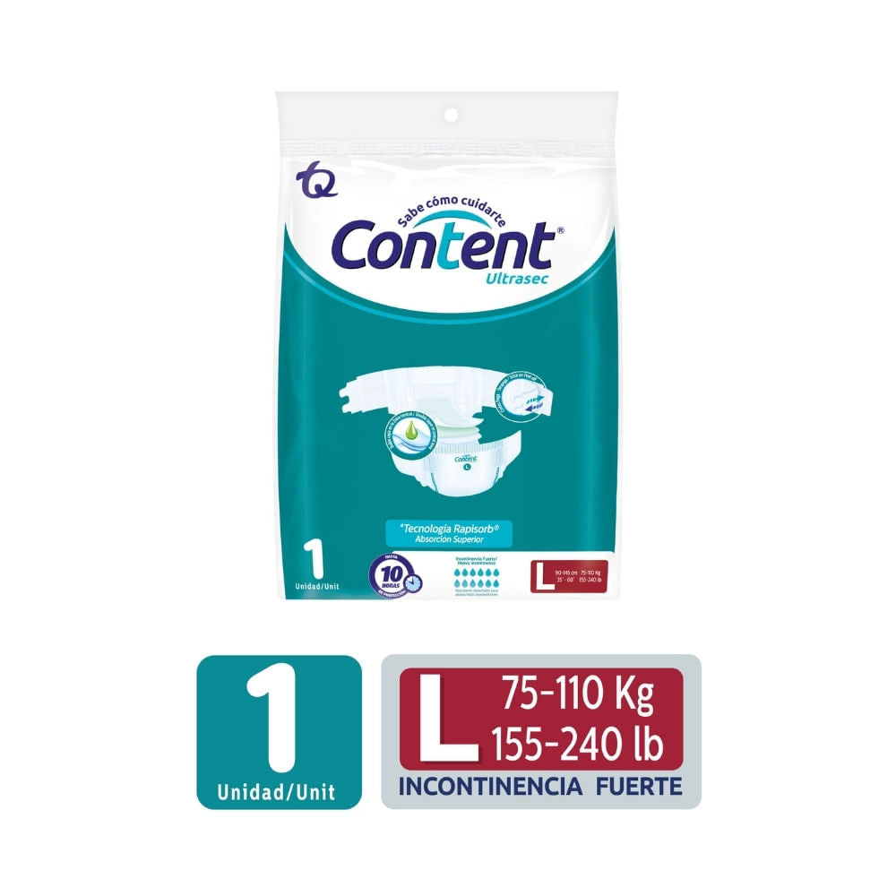 Pañal Content Grande Por Unidad