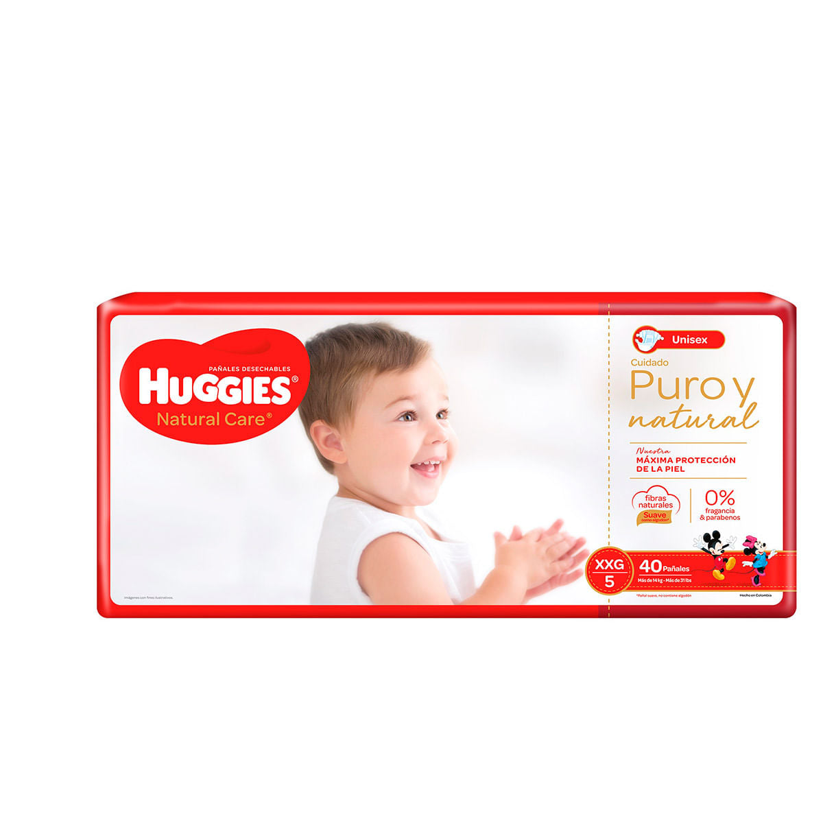 Pañales Huggies Active Sec Etapa 5 Xxg 40 Unidades