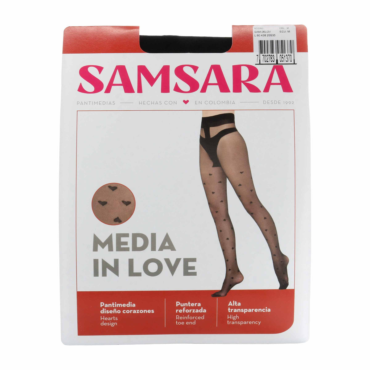 Panty Media Samsara Dise.inlove Negr M