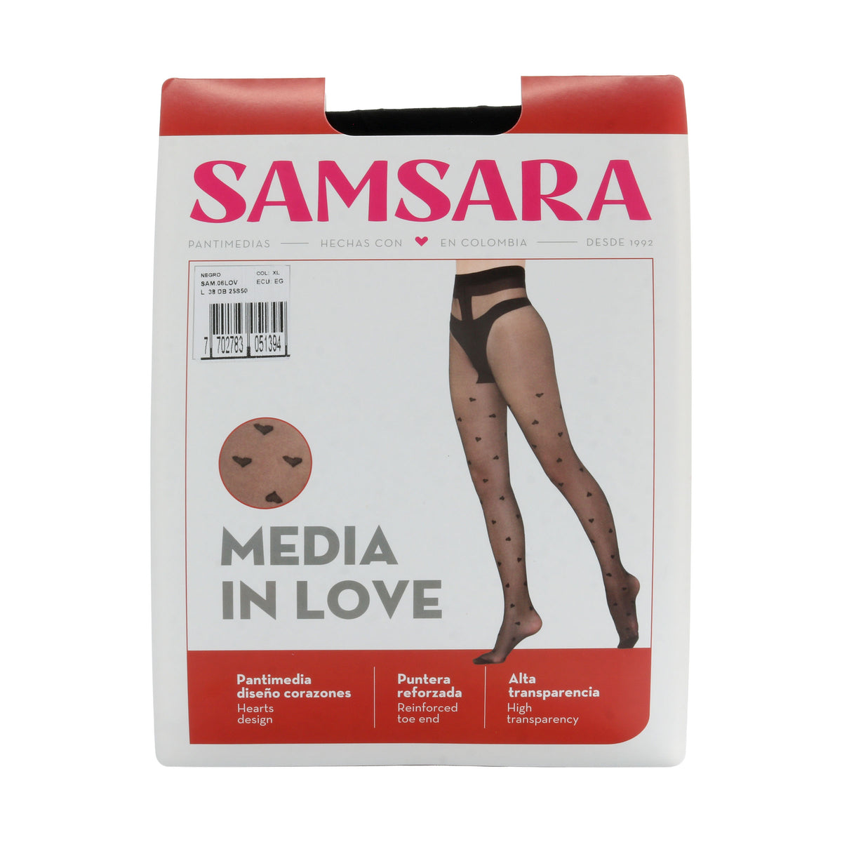 Panty Media Samsara Dise.inlove Negr Xl