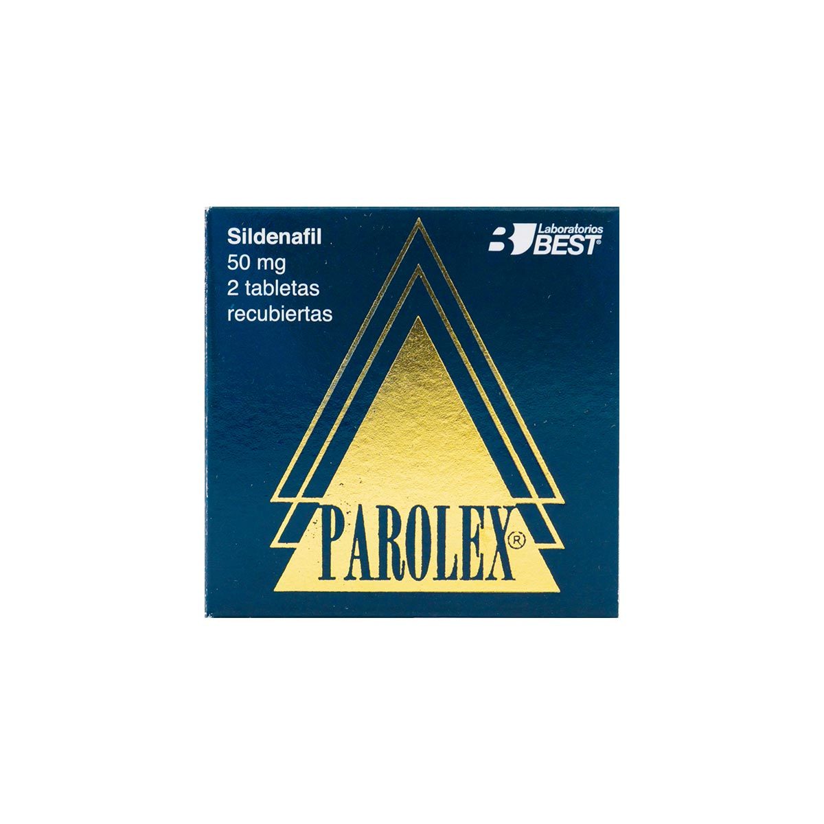 Parolex 50 MG 2 Tabletas