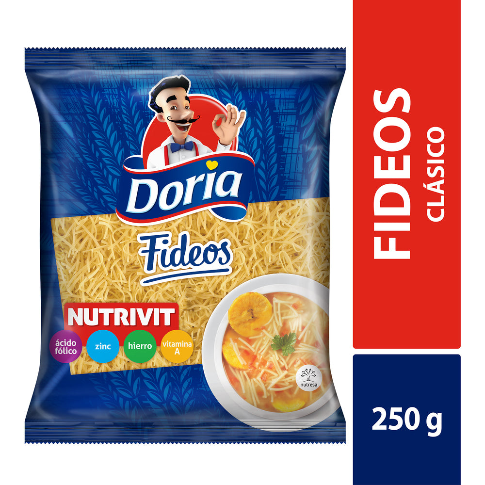 Pasta Fideos Doria 250 Gr
