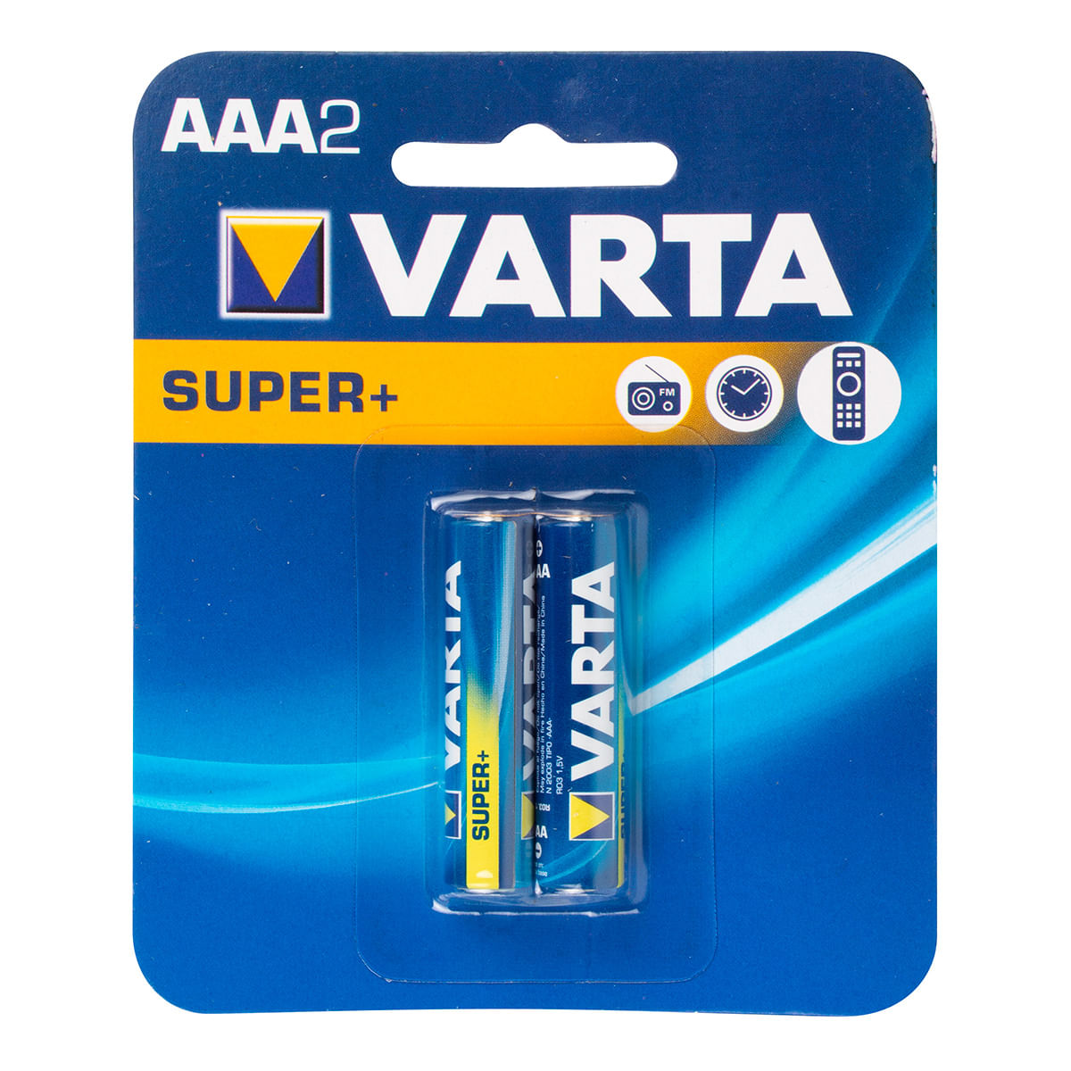 Pila Varta Aaa Zinc 2 Unidades