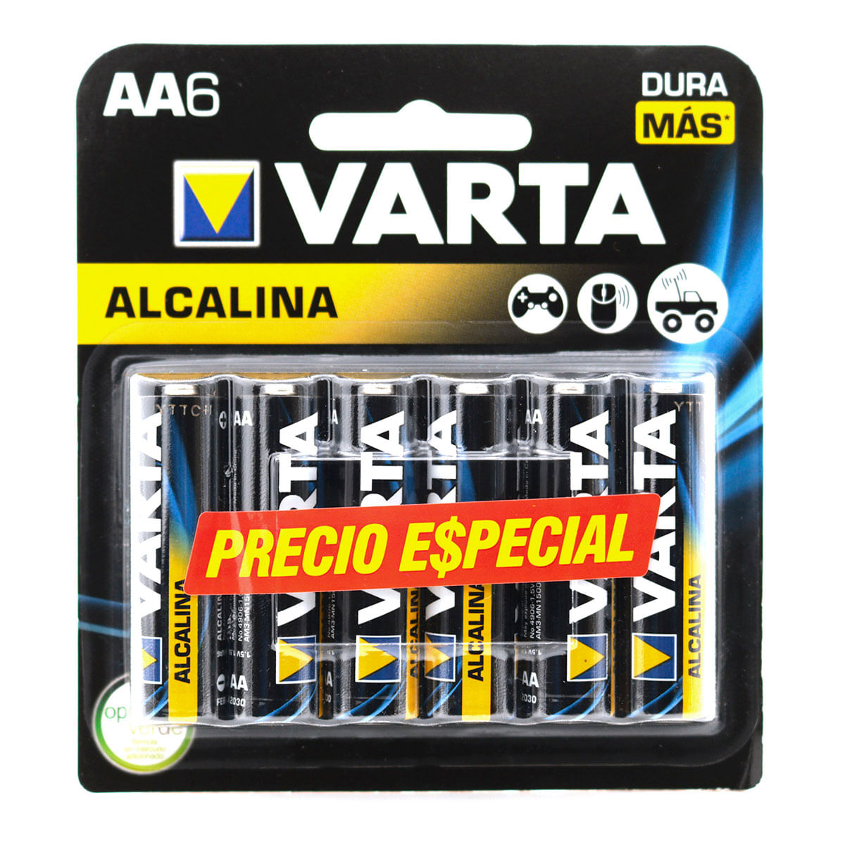Pilas Varta Alcalina Aa Por 6