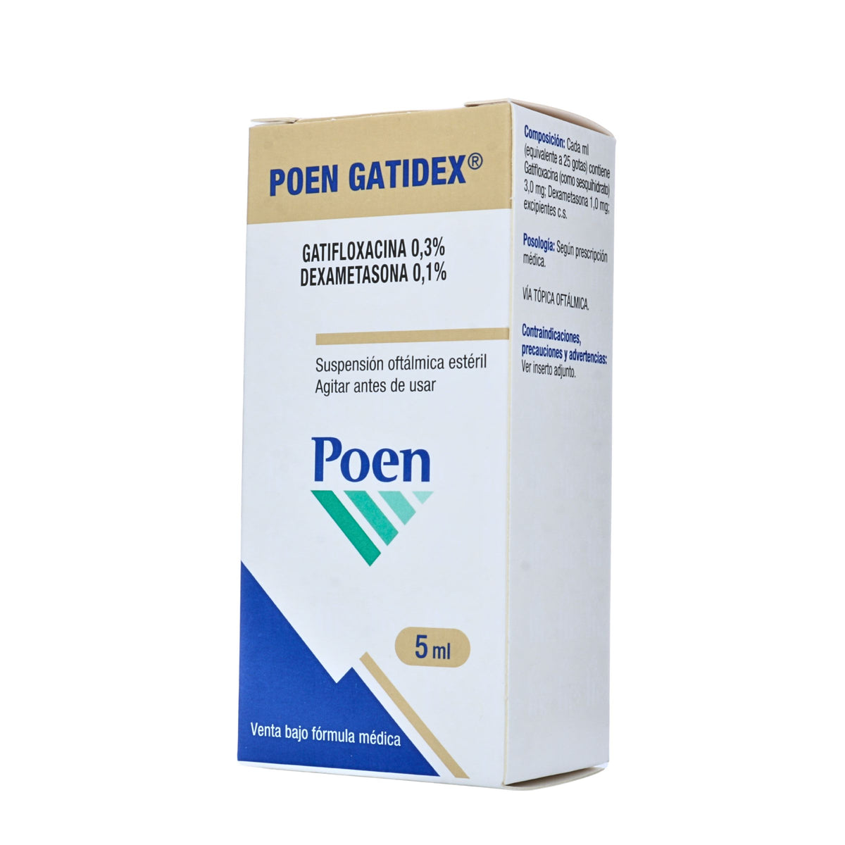 Poen Gatidex SUSP Oft Est 5ML