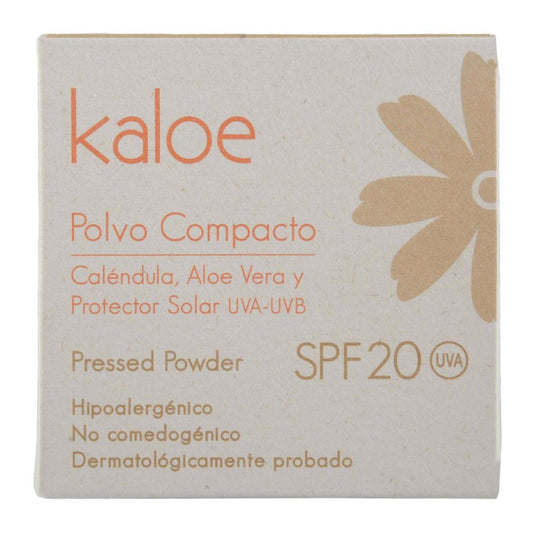 Polvo Compacto Kaloe Spf20 N6 Canela 15 Gramos