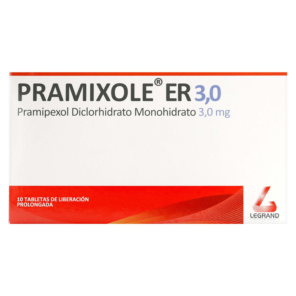 Pramixole Er 3.0 MG 10 Tbs