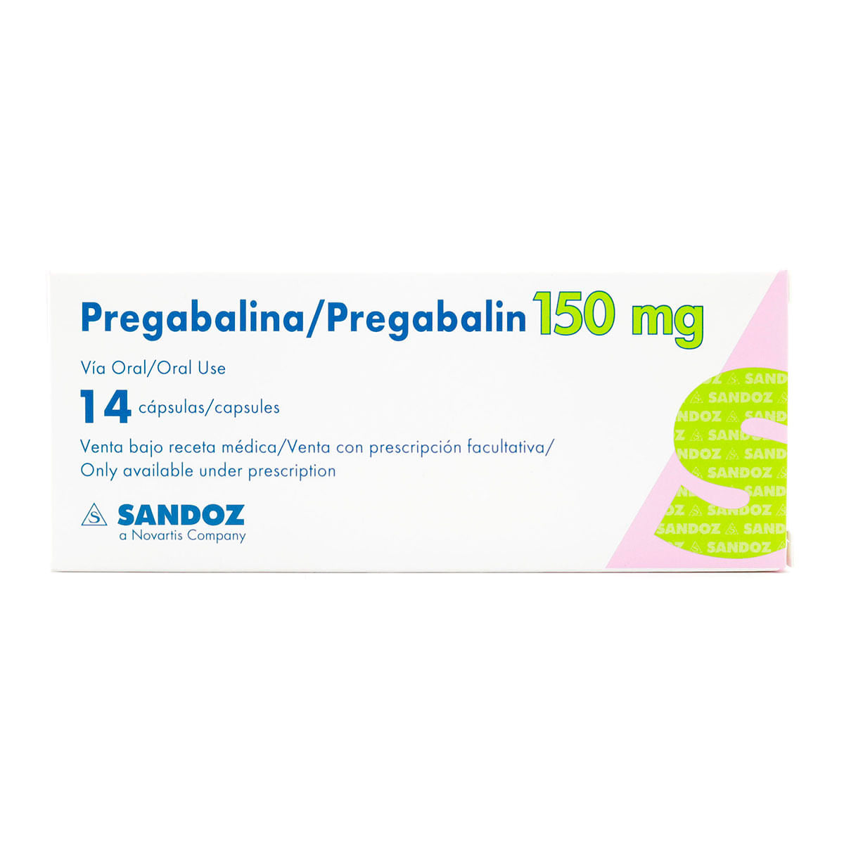 Pregabalina 150 MG 14 Cápsulas