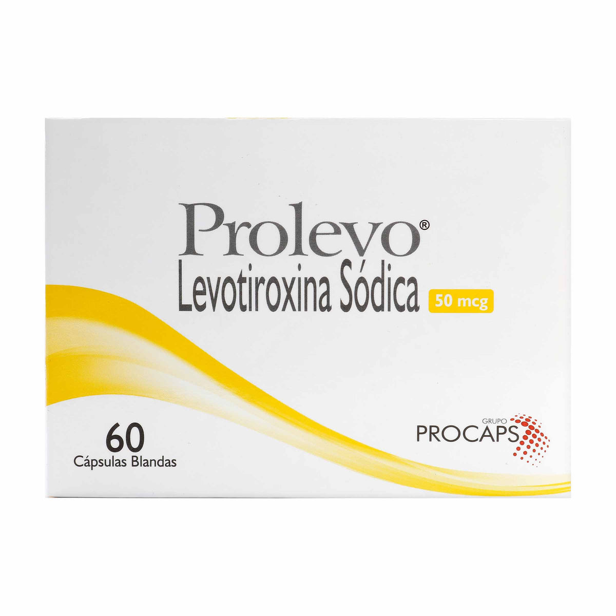 Prolevo 50 MCG 60 Caps Blandas