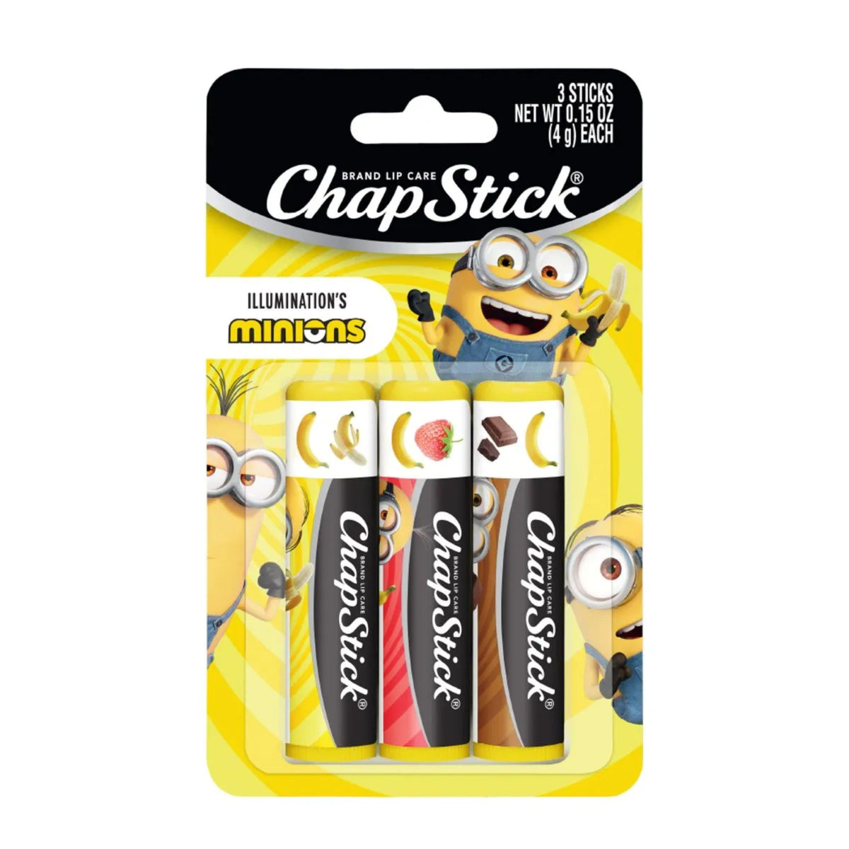 Prot. Labial Chapstick Minions 3 Und