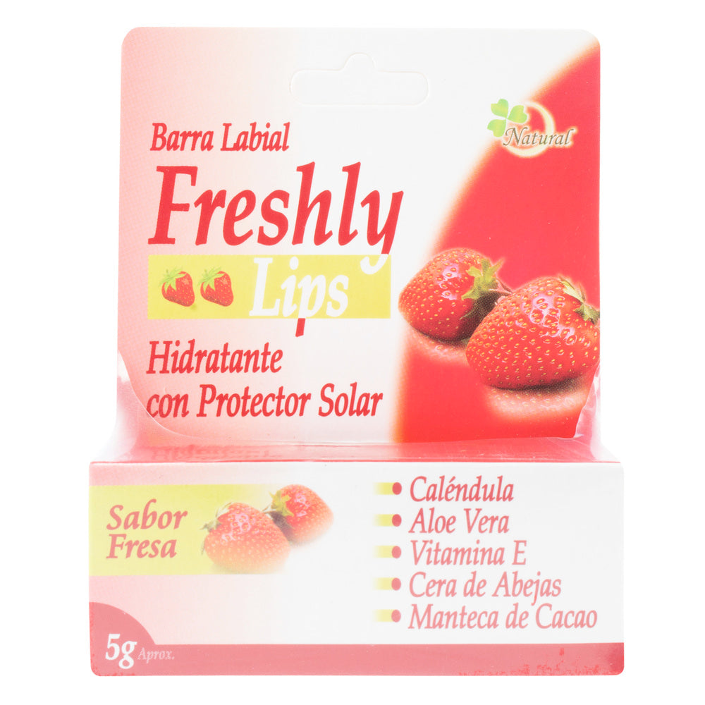Prot.labial Freshly Lips Fresa 5 Gramos