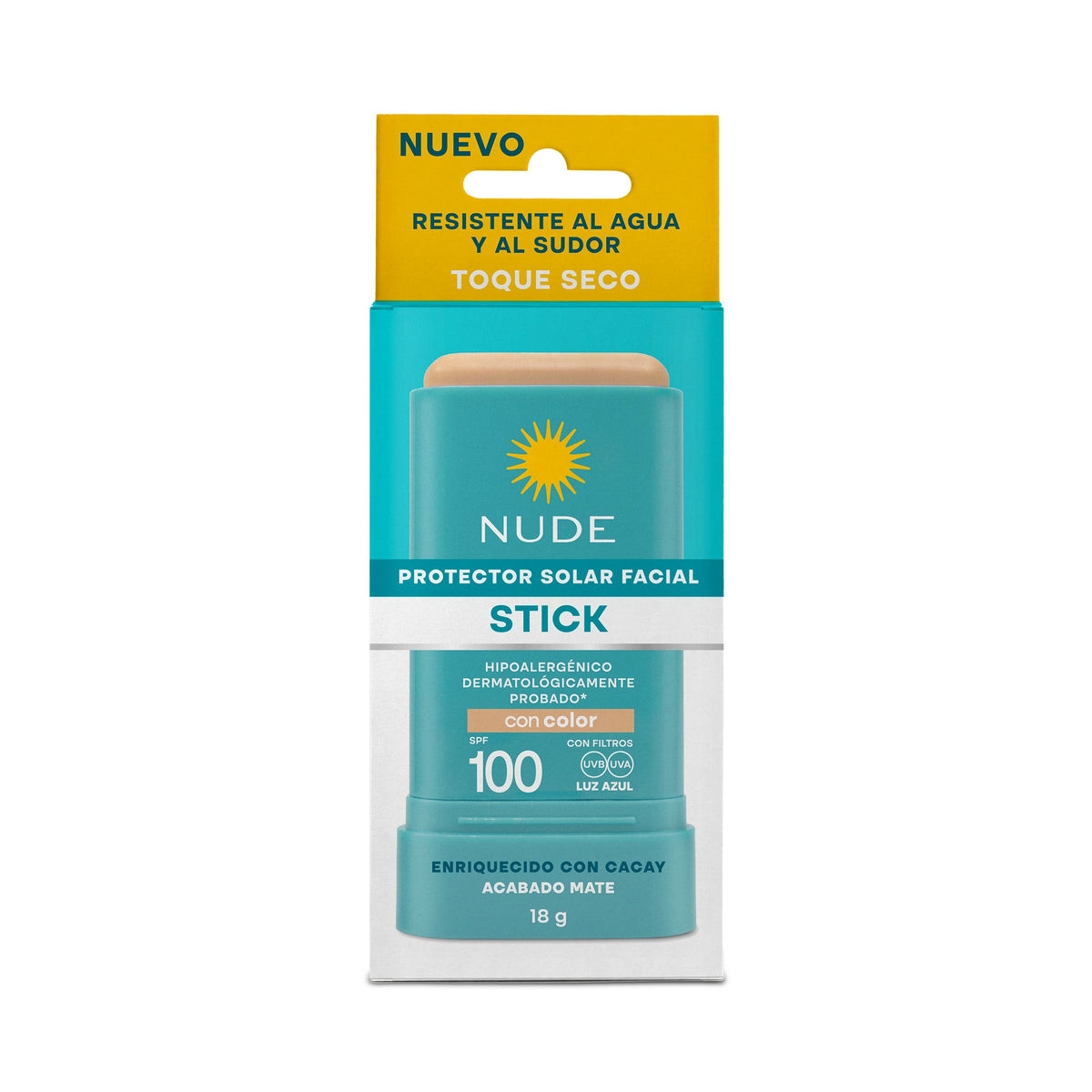 Prot. Nude Bar Fac.color Spf100 18Gr