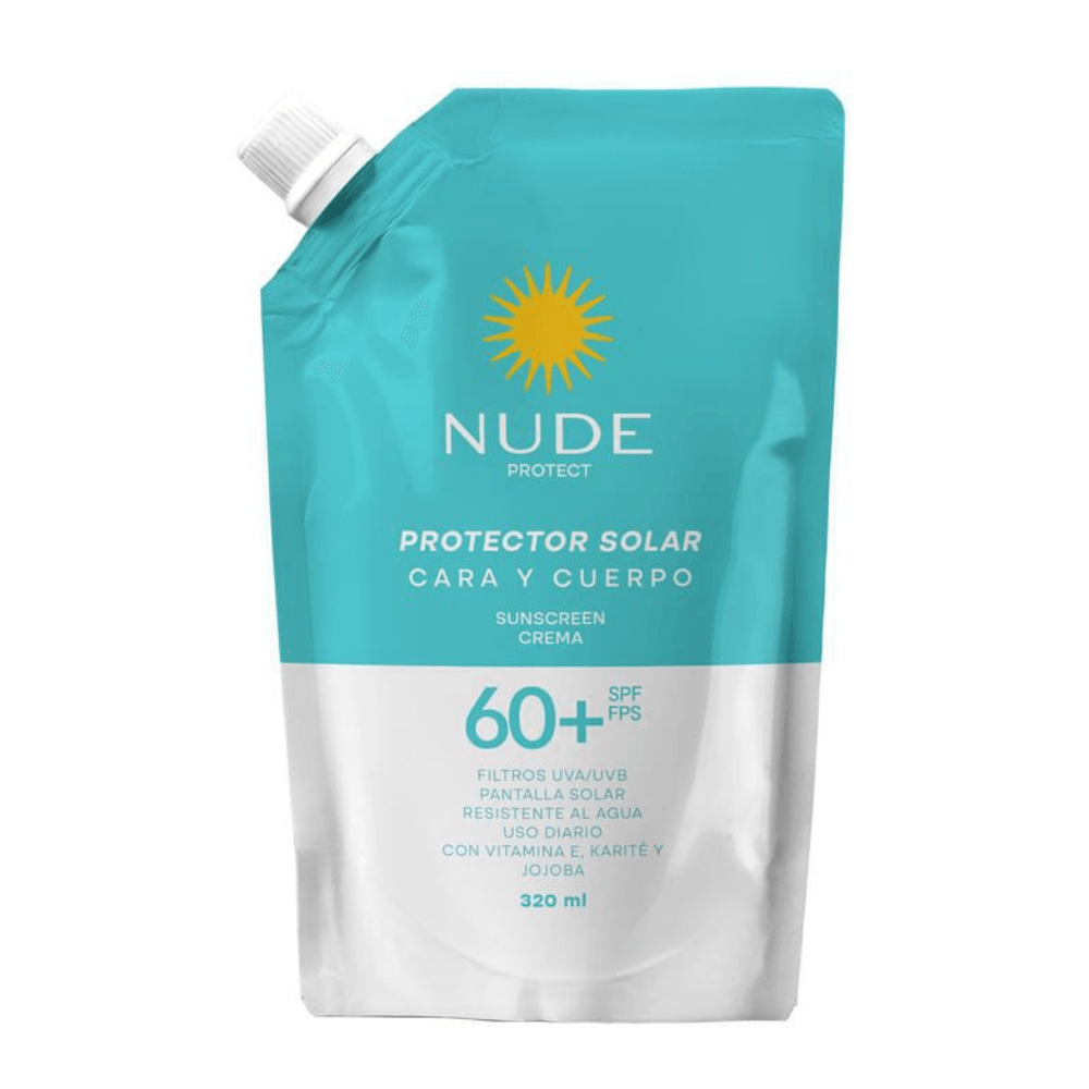 Prot.nude Fac.y Corp.doypack Spf60 320ML