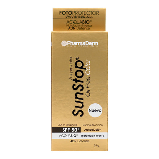 Prot.sunstop Oil Free Color Spf 50+ 55 G