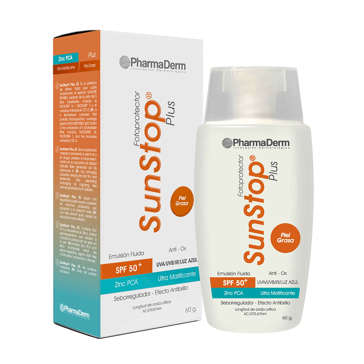 Prot.sunstop Plus Spf 50+ 60 ML