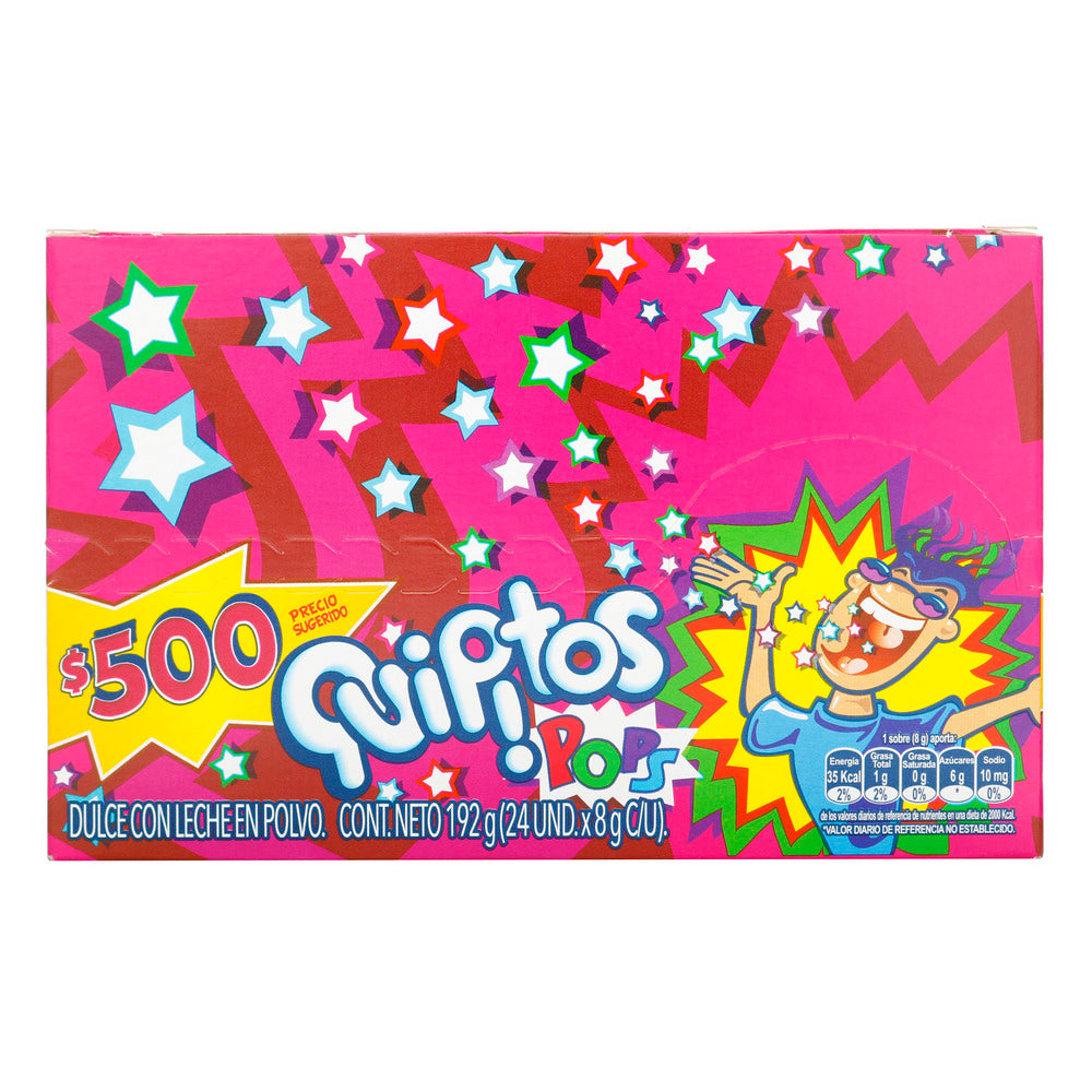 Quipitos Pops 8 Gr 24 Sbs