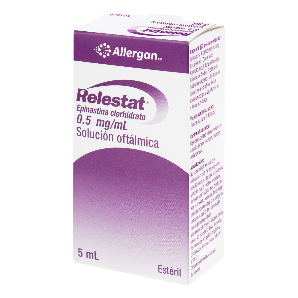 Relestat Gotas 5 Mililitros