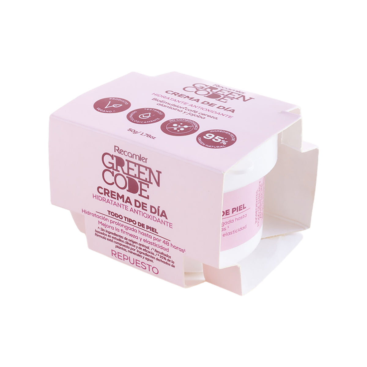 Rep Facial Dia Hidrat Green Code 50Gr