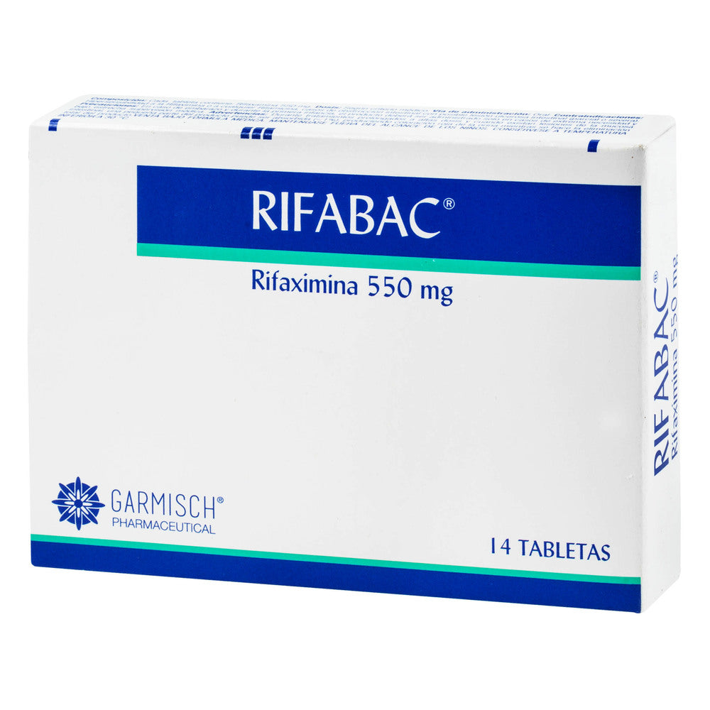 Rifabac 550 Caja 14 Tabletas