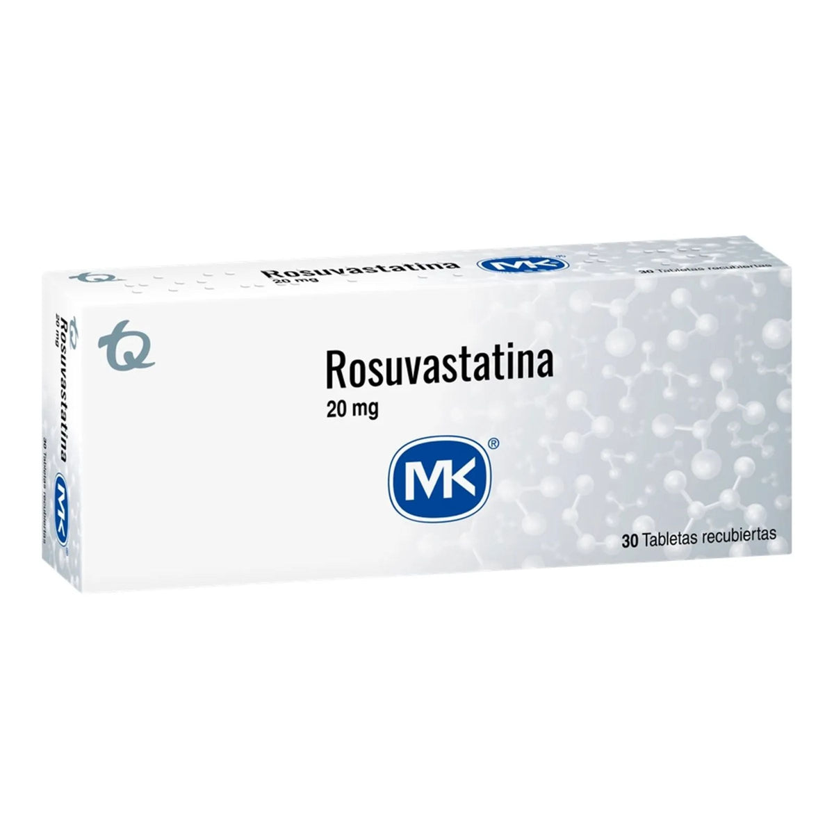 Rosuvastatina 20 MG 30 Tbs Mk