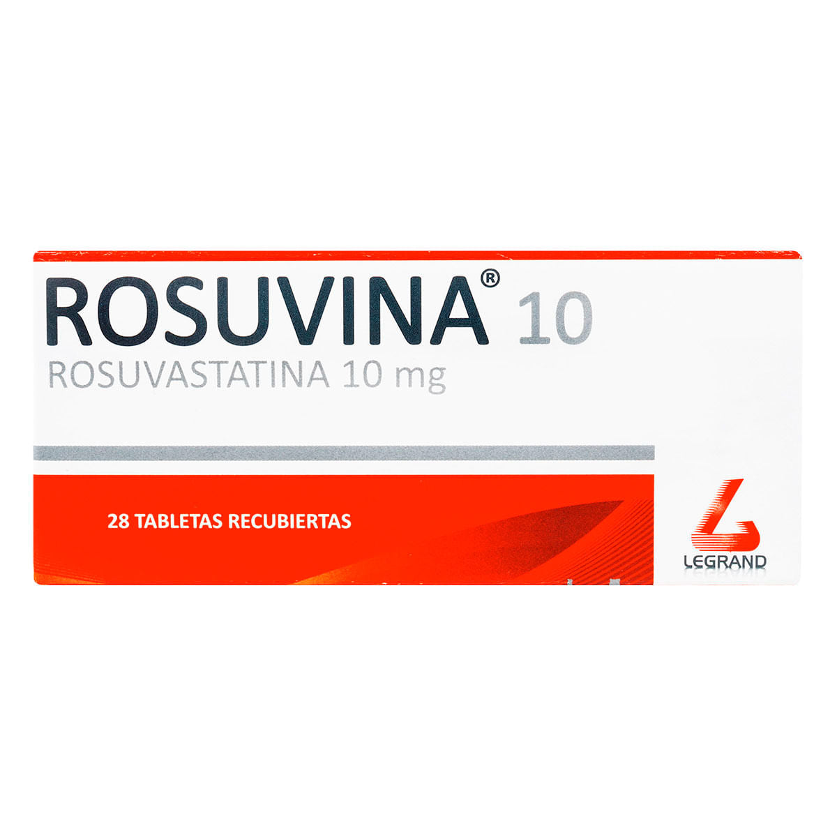 Rosuvina 10 Miligramos 28 Tabletas