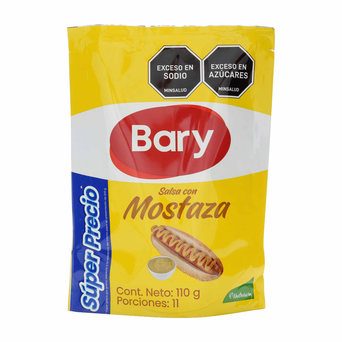 Salsa De Mostaza Bary Doypack 110Gr
