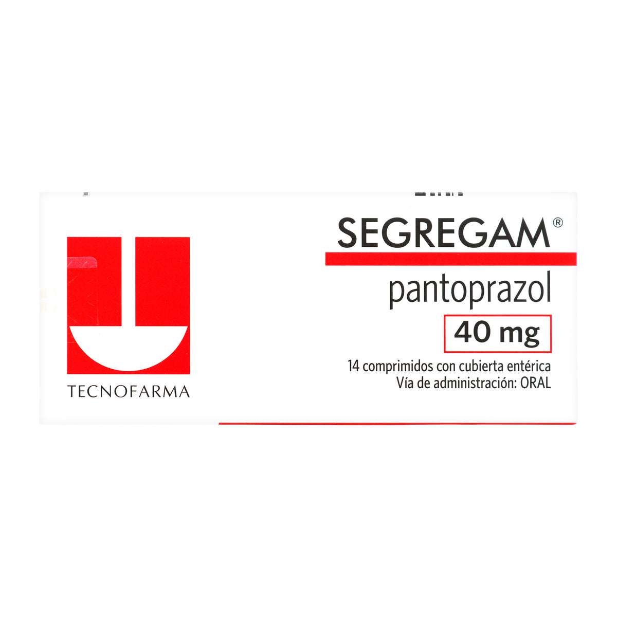 Segregan 40 Miligramos 14 Comprimidos