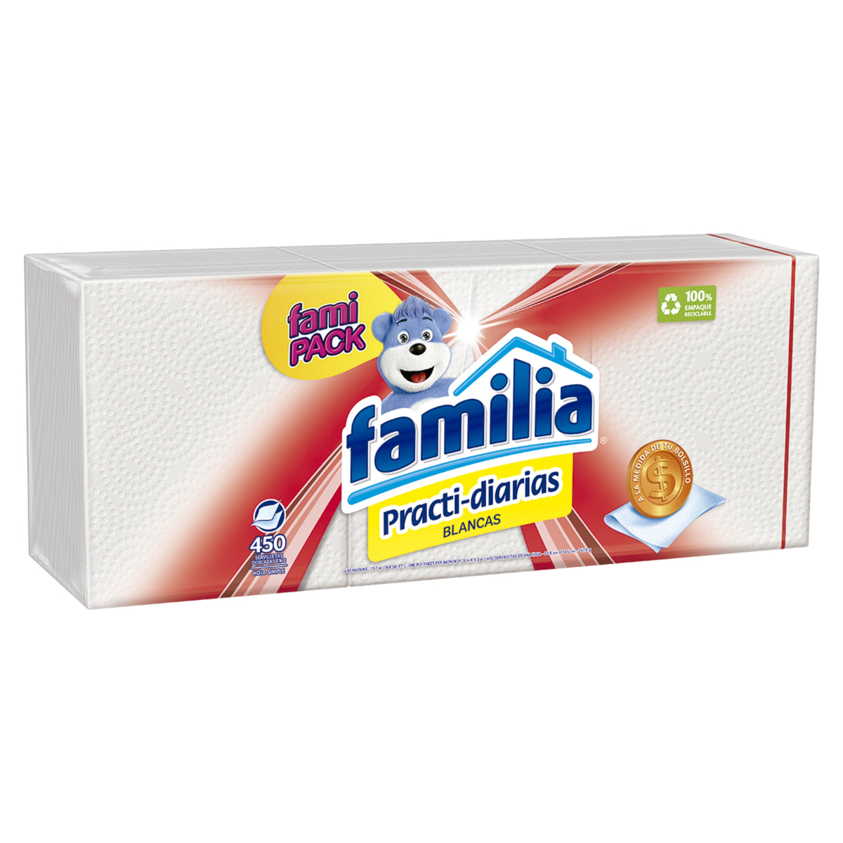 Servilletas Familia Partida 450 Und