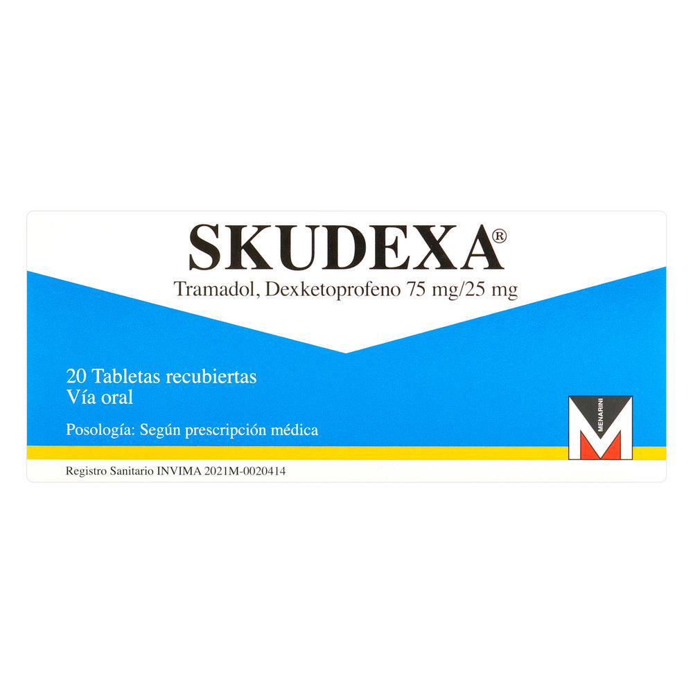 Skudexa 75/25 MG 20 Tabletas