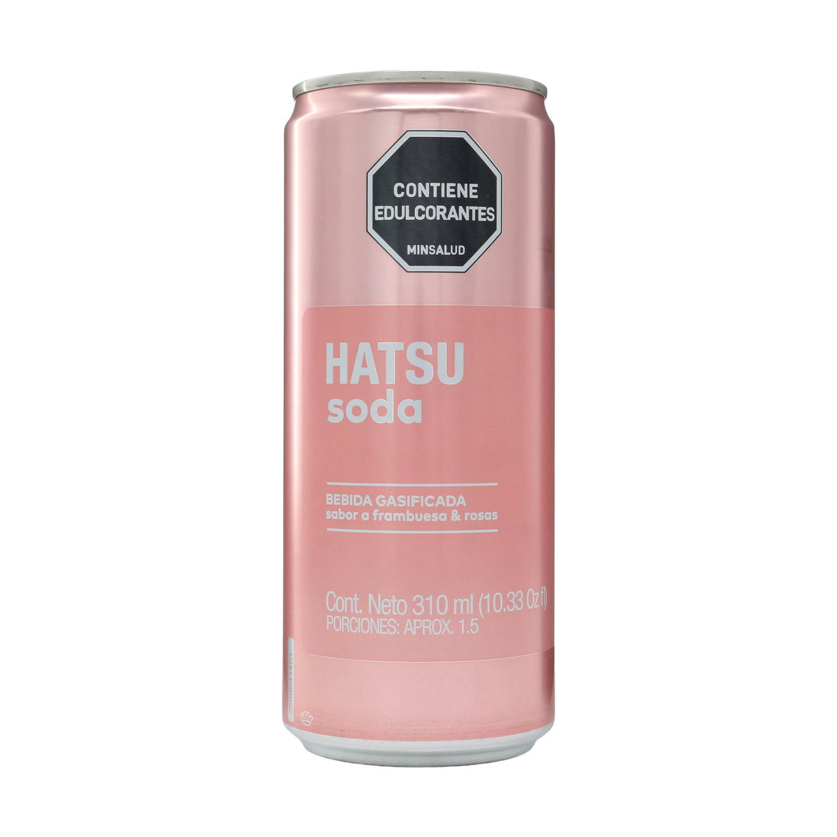 Soda Hatsu Frambruesa Y Rosas 310ML