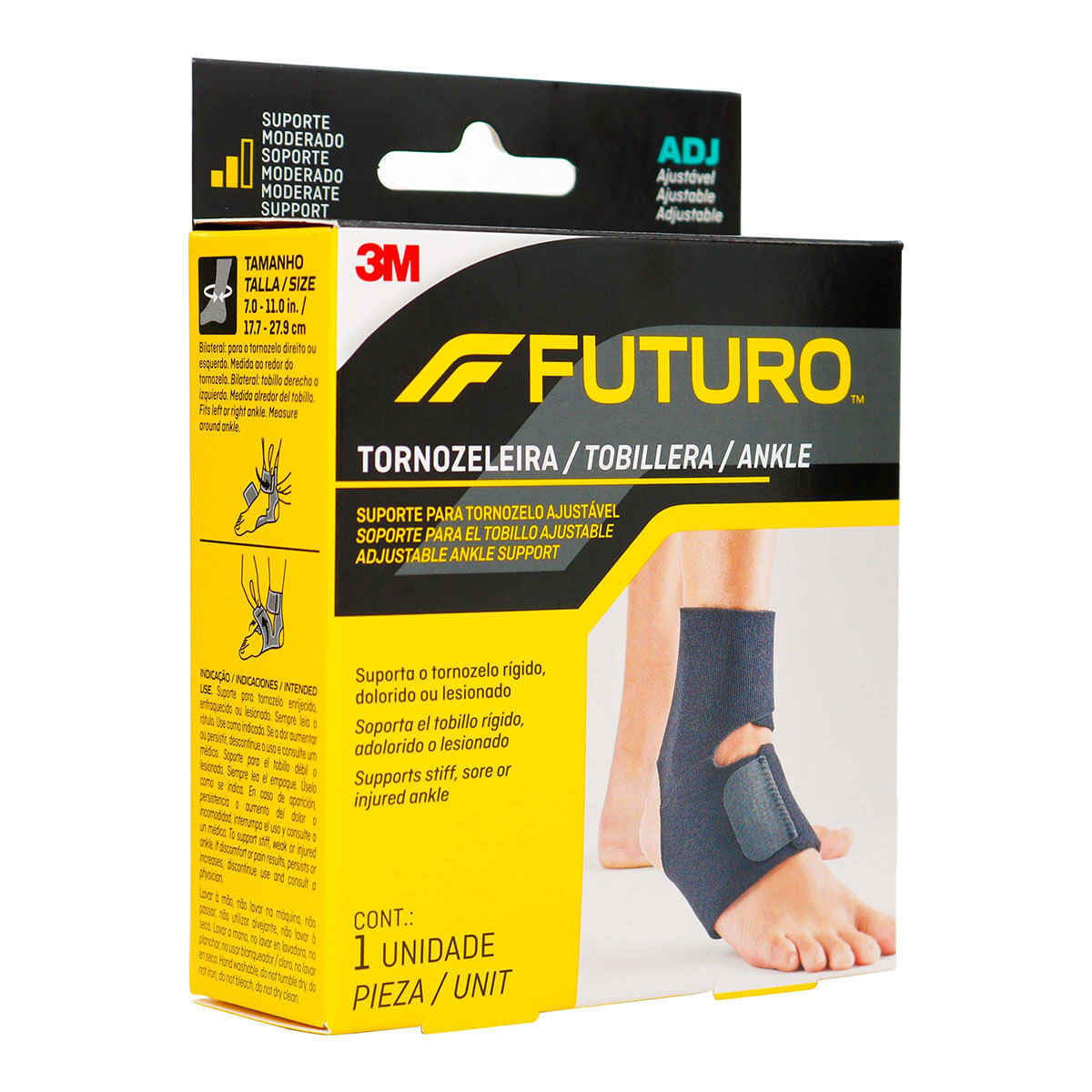 Soporte Futuro Tobillo Ajustable Por 1 Unidad
