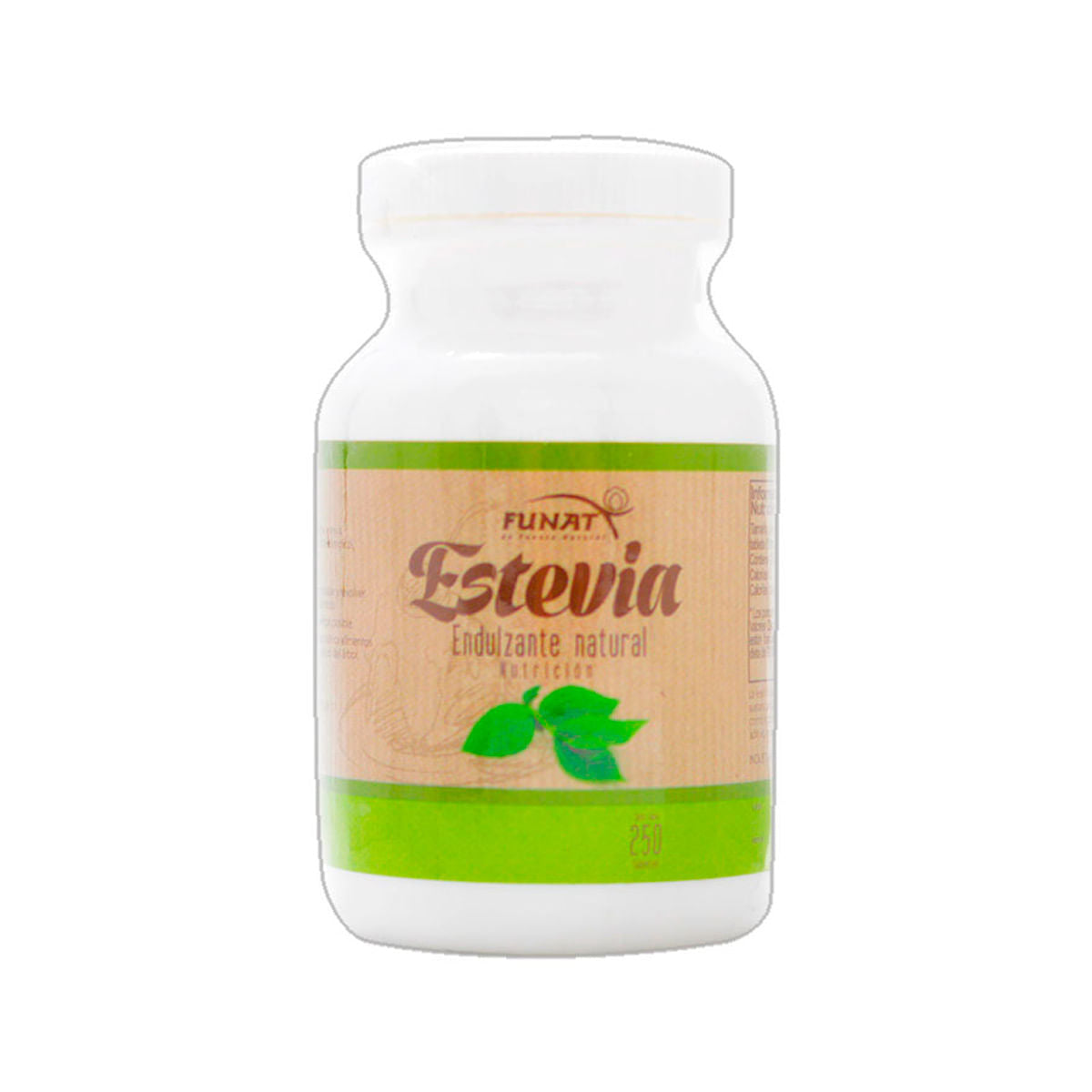 Stevia 250 Tabletas Funat