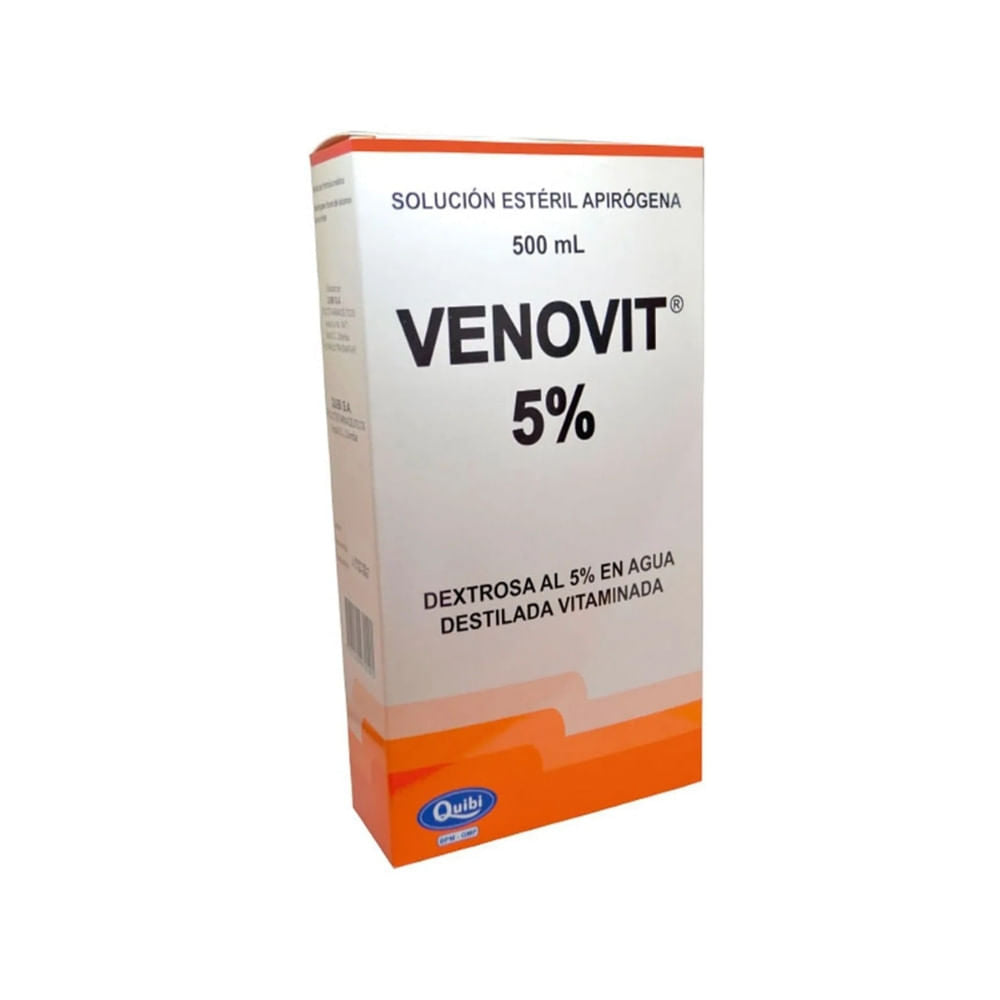 Suero Venovit 5% A/D 500 ML
