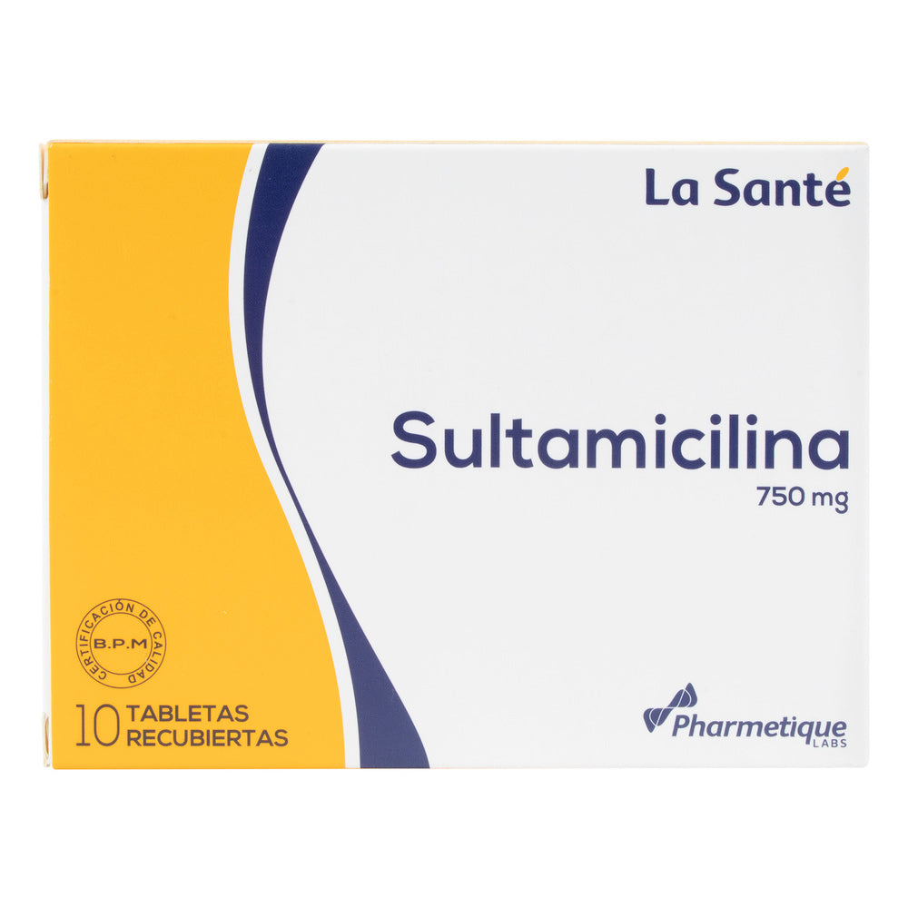 Sultamicilina 750 MG 10 Tbs Ls