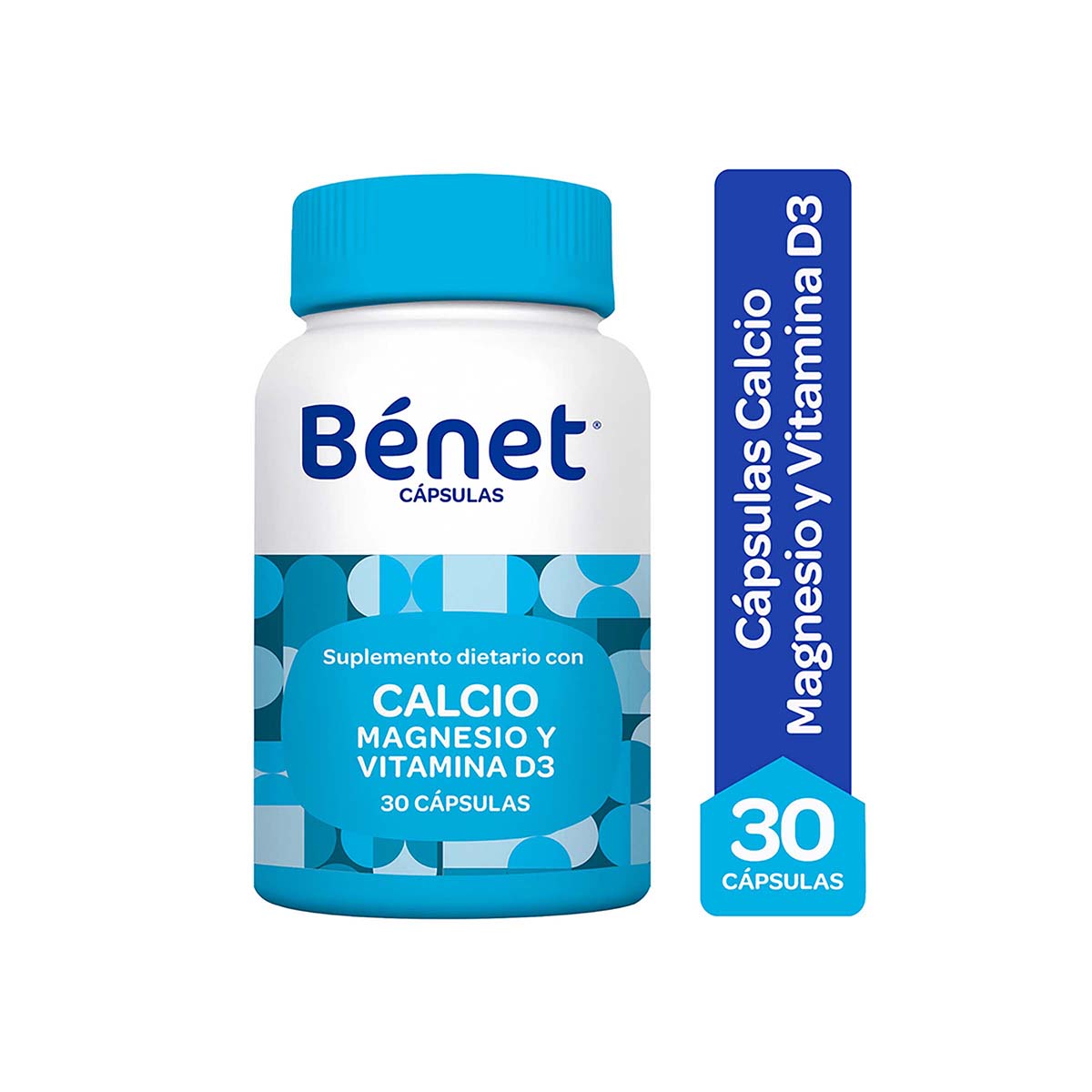 Suplemento Benet Calcio Magnesio 30 CAP