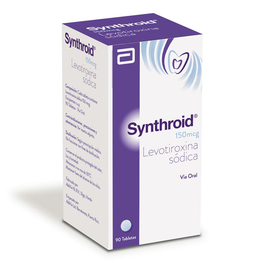 Synthroid 150 MCG 90 Tbs