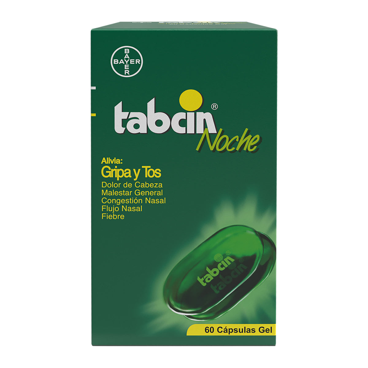 Tabcin Noche Líquid Gel 60 Cápsulas