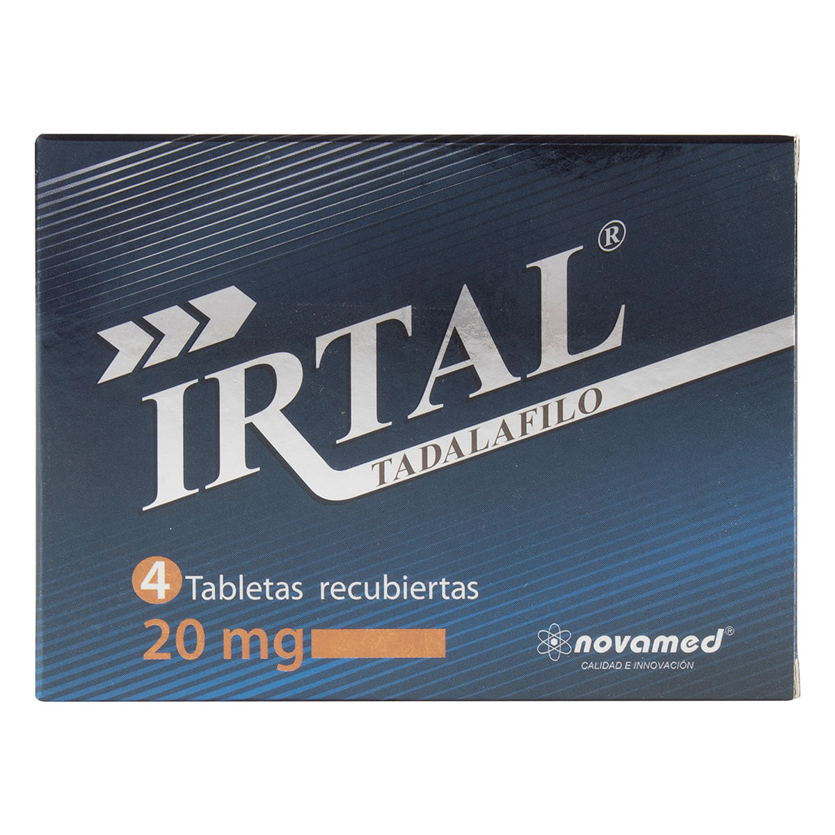 Tadalafilo Irtal 20 MG 4 Tabletas