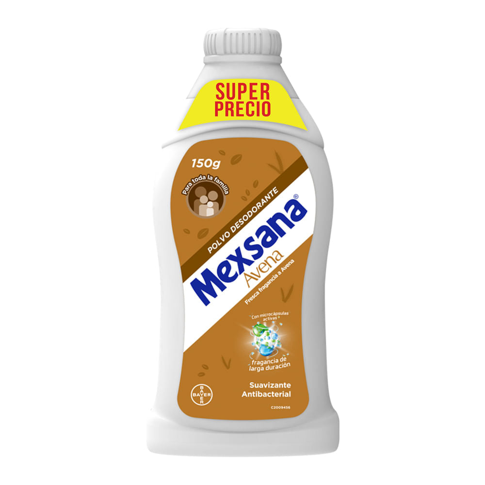 Talco Mexsana Avena 150 Gr S.p