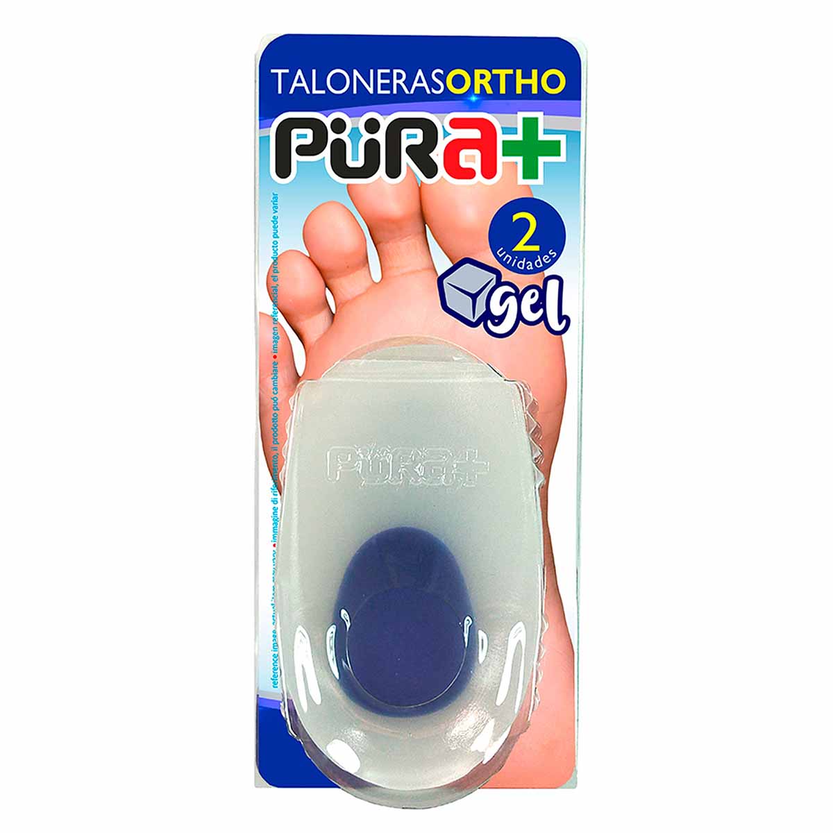 Talonera Punto Azul Pura+ Bol X 2 Und
