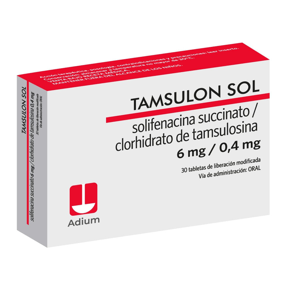 Tamsulon SOL 6MG/0.4 30 Tabs