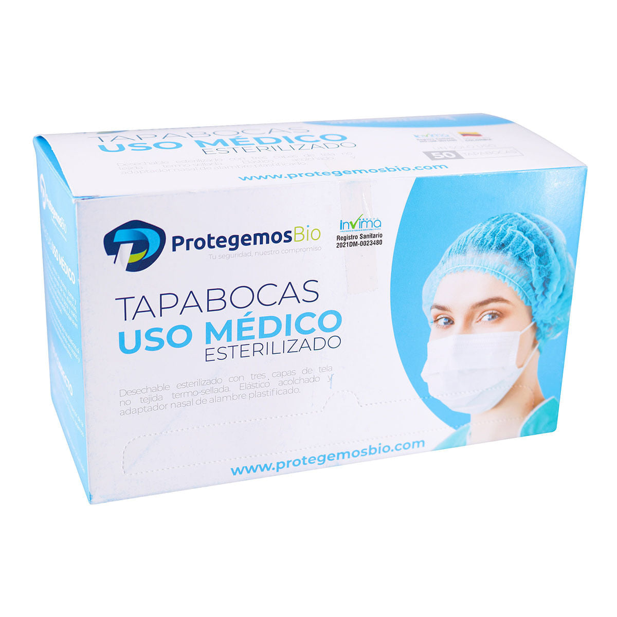 Tapabocas Termosellado X 50 Unidades