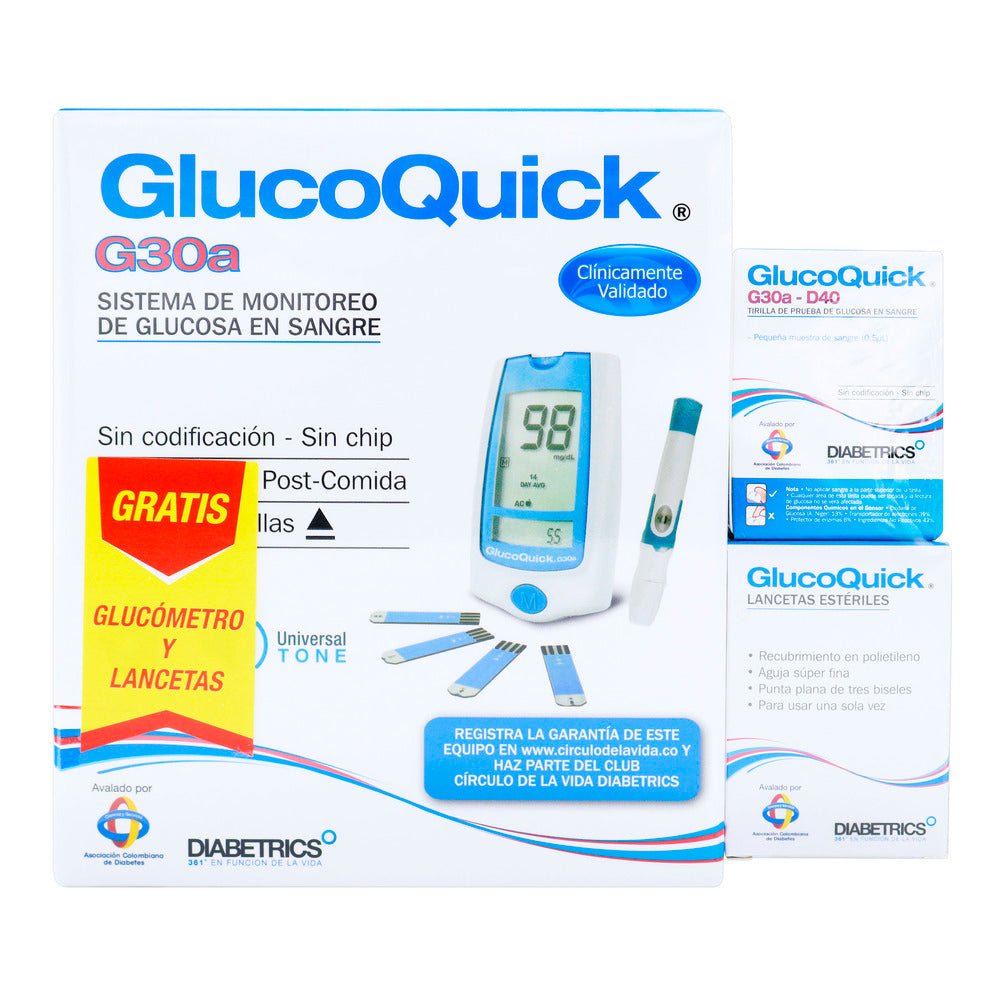 Tir.glucoquic 50U+Gluc G30A+Lan 50U