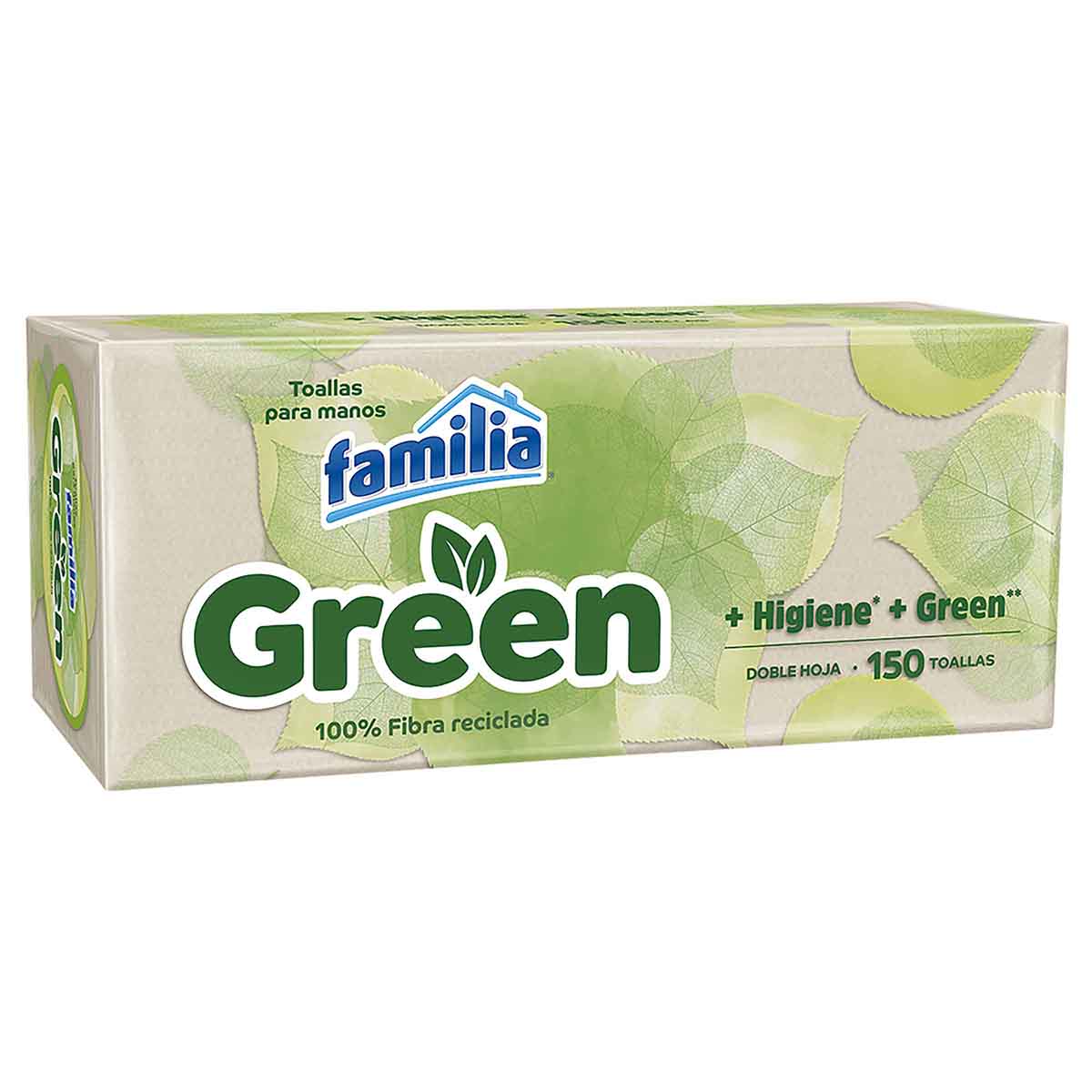 Toalla De Manos Familia Green X 150