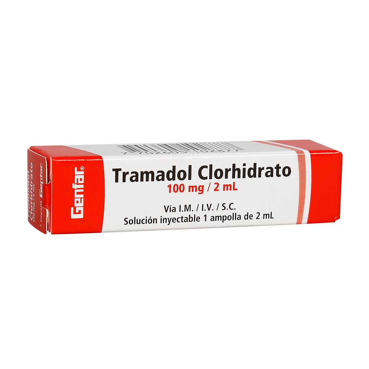 Tramadol 100 Miligramos Ampolla Gf
