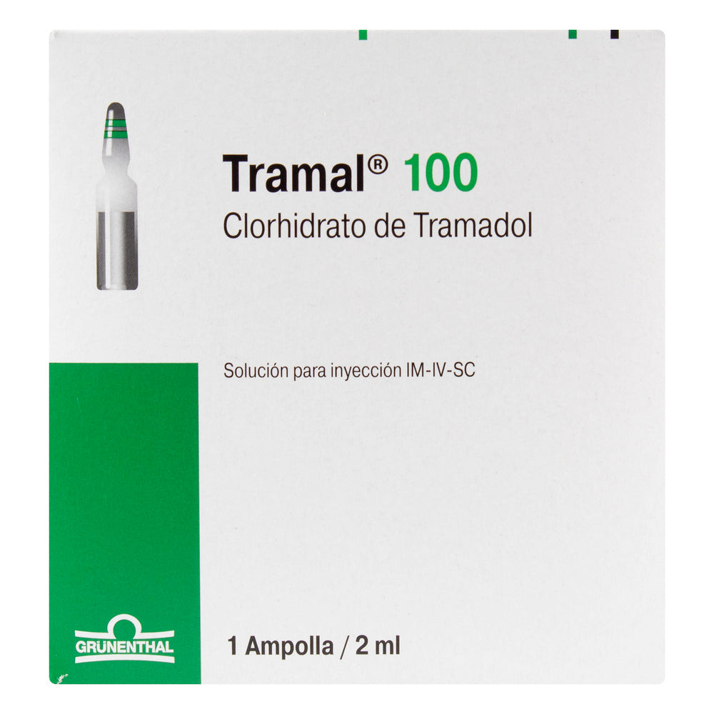 Tramal 100 MG/2 ML X 1 Ampolla