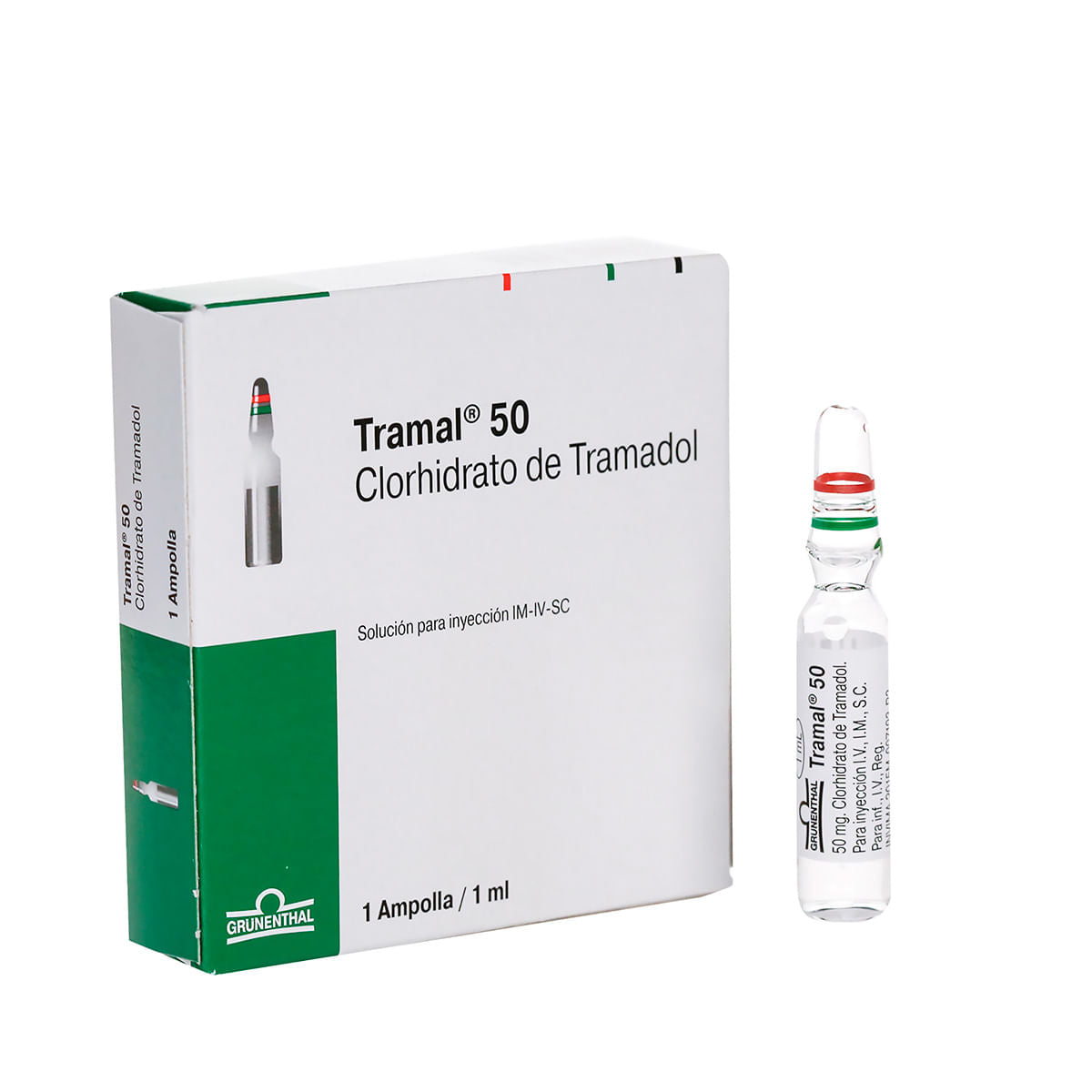 Tramal 50 MG/1 ML X 1 Ampolla
