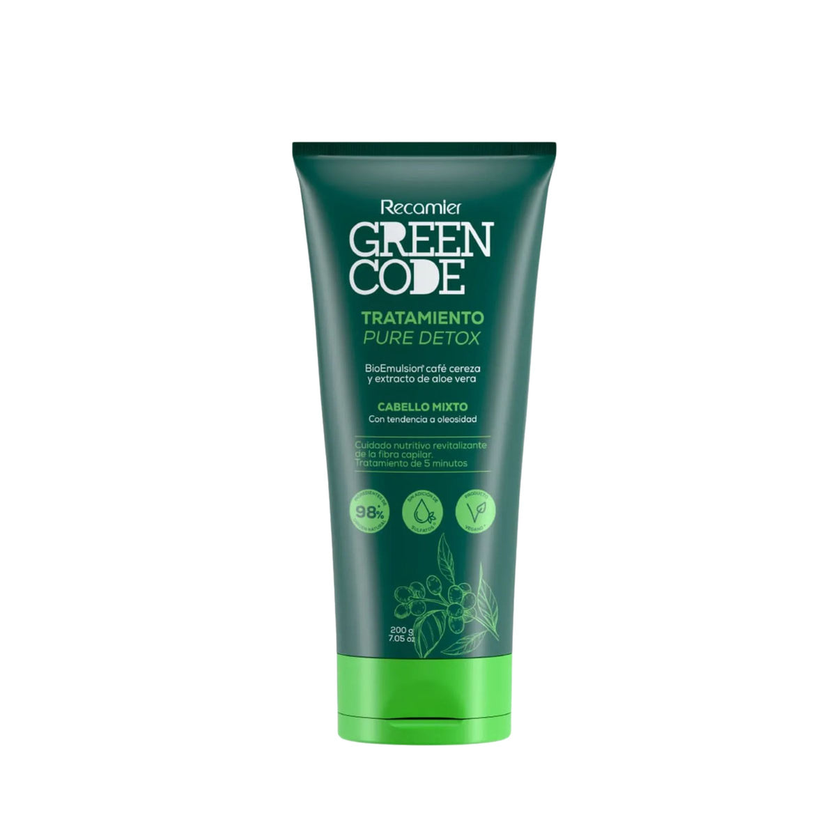 Trat Cabellos Mixtos Green Code 200 Gr